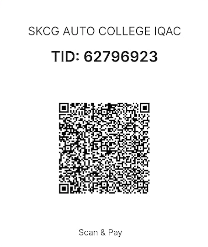 Scan this QR with any UPI app to pay the SIDTCMS-2025 registration fee